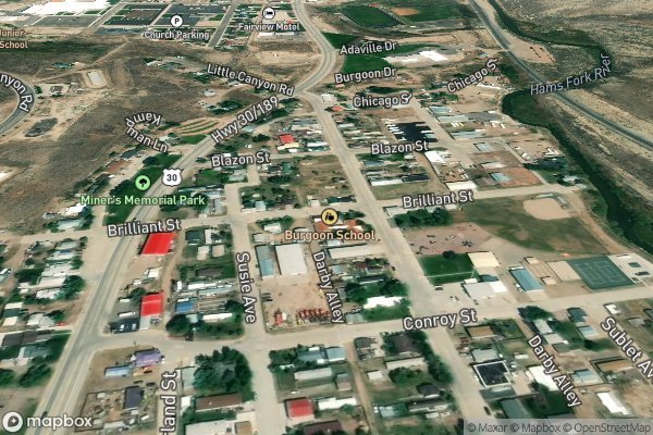 refrigerator ice maker repair in Diamondville WY 83116 - Aerial View