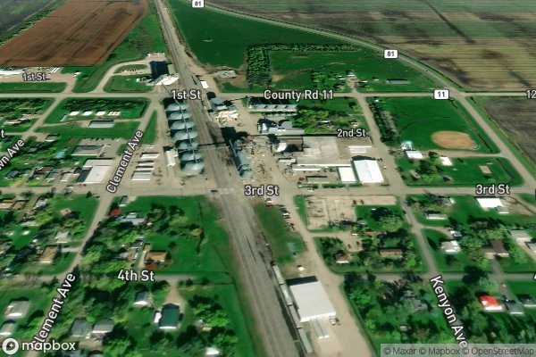 refrigerator ice maker repair in Grandin ND 58038 - Aerial View