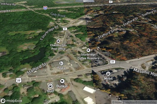 refrigerator ice maker repair in Charlton MA 01507 - Aerial View