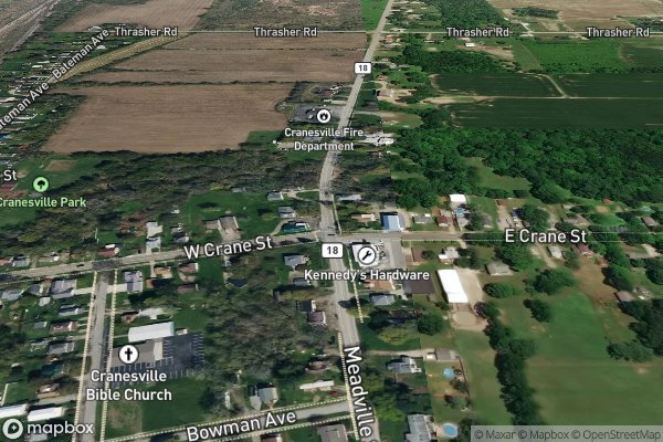 refrigerator ice maker repair in Cranesville PA 16410 - Aerial View