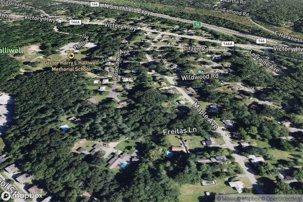 refrigerator ice maker repair in Forestdale RI 02824 - Aerial View