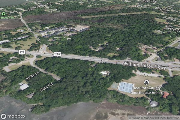 refrigerator ice maker repair in Hilton Head Island SC 29928 - Aerial View