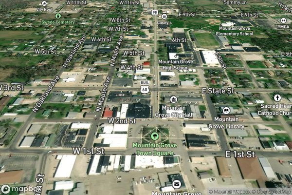 refrigerator ice maker repair in Mountain Grove MO 65711 - Aerial View