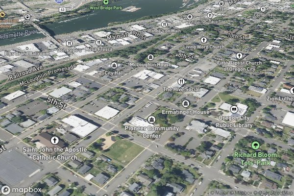 refrigerator ice maker repair in Oregon City OR 97045 - Aerial View