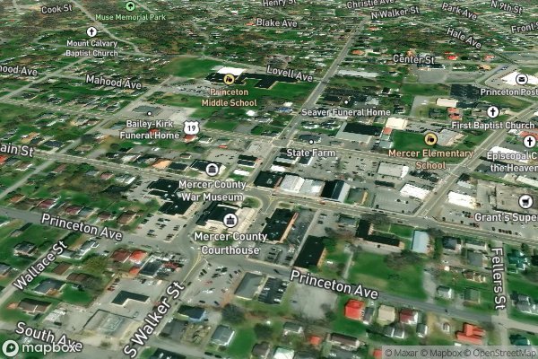 refrigerator ice maker repair in Princeton WV 24739 - Aerial View