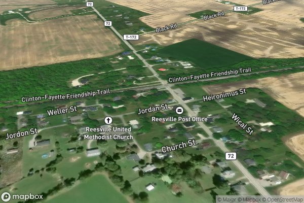 refrigerator ice maker repair in Reesville OH 45166 - Aerial View